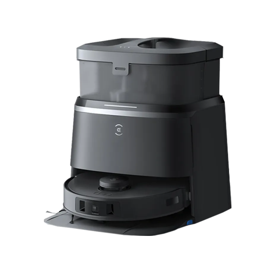 DEEBOT T30 OMNI Robot Laveur Aspirateur Noir avec Cartographie (IA, Mini, Puissant)